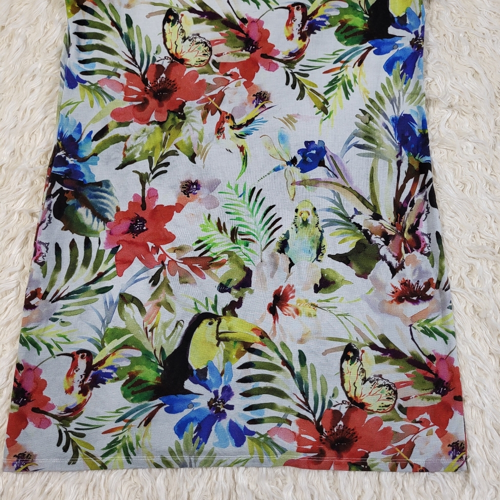 Sara Roka Floral Polli Mini Polo Dress Size 46 - Picture 13 of 16